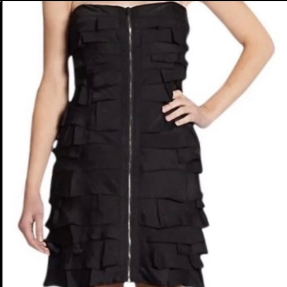 Super cute black BCBG cocktail dress